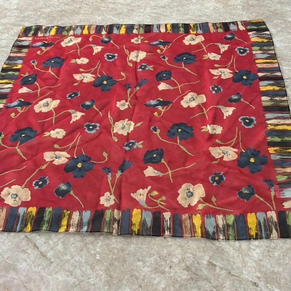 Laura Ashley Silk Scarf